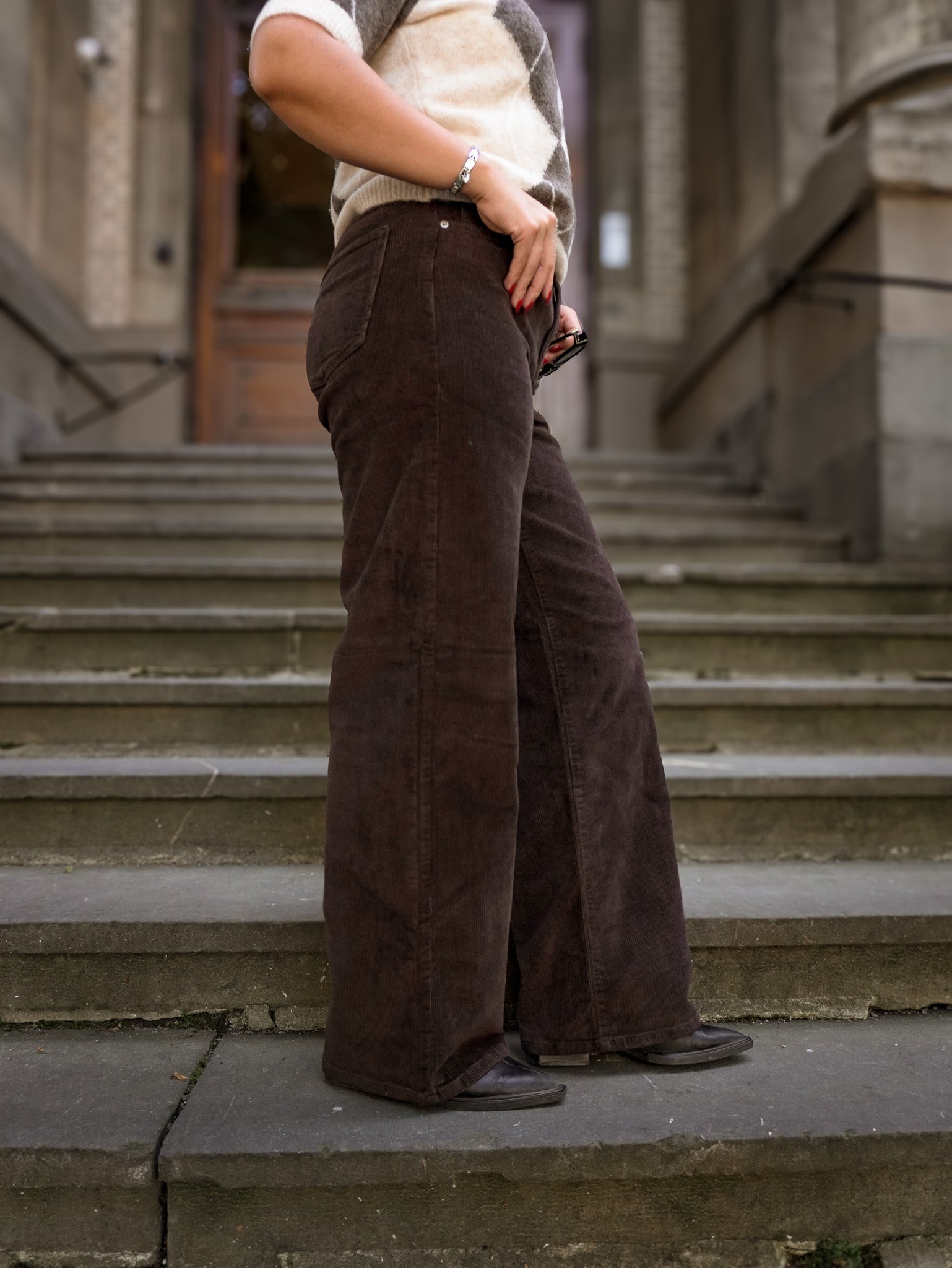 ONLHOPE Trousers - Black Coffee